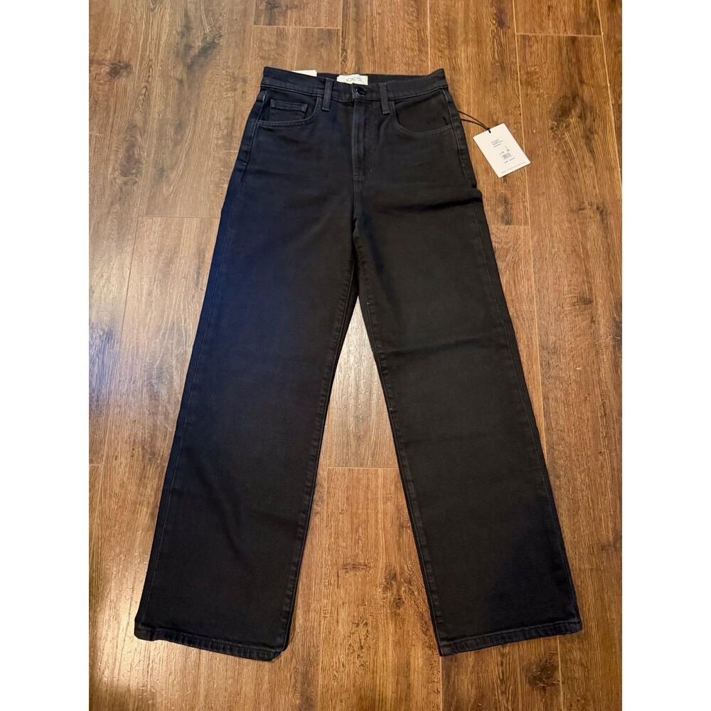 Joe's Jeans The Margot Black Cropped Straight Jeans size 25 NWT